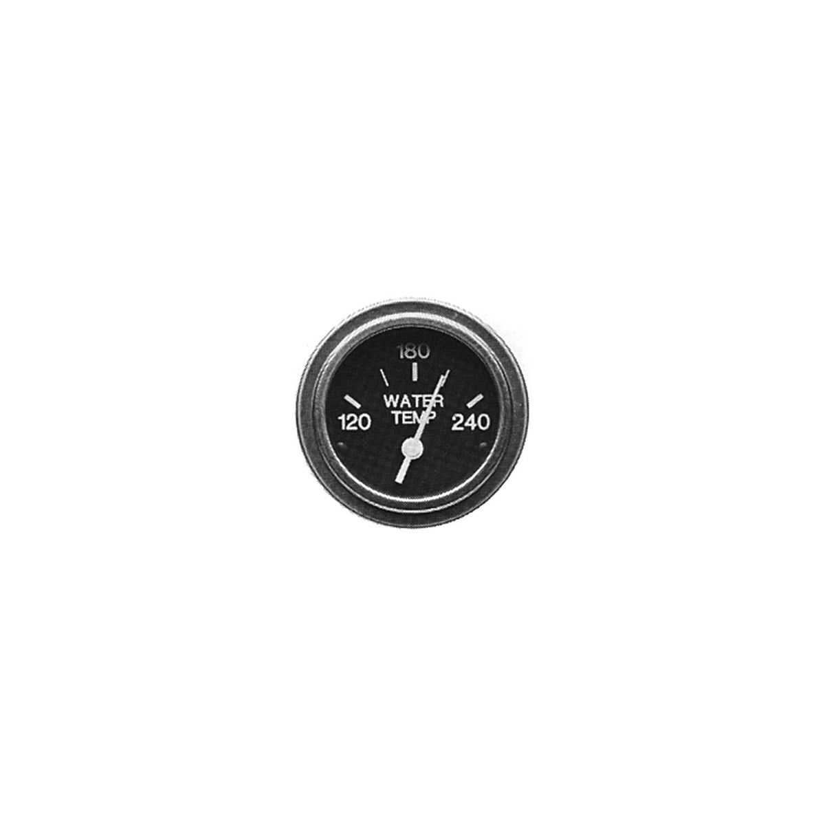 Sierra 80590P Heavy Duty Series 2" Electric 120-240 F Dial Range Water Temperature Gauge & Requires "D" Sender Code -Modern Boat Sales & Service