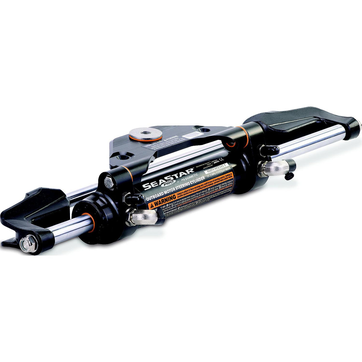 SeaStar Pro Front Pivot Mount Outboard 8" Stroke 8.34 Cubic Inch Cylinder | HS5157 Seal Kit -Modern Boat Sales & Service