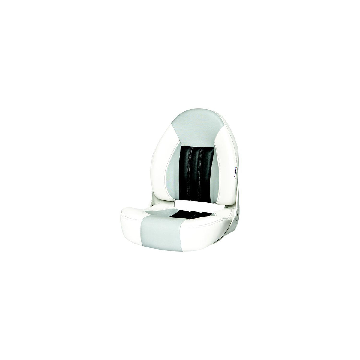 Tempress Probaxâ„¢ High Back Seat, White/Gray/Carbon -Modern Boat Sales & Service