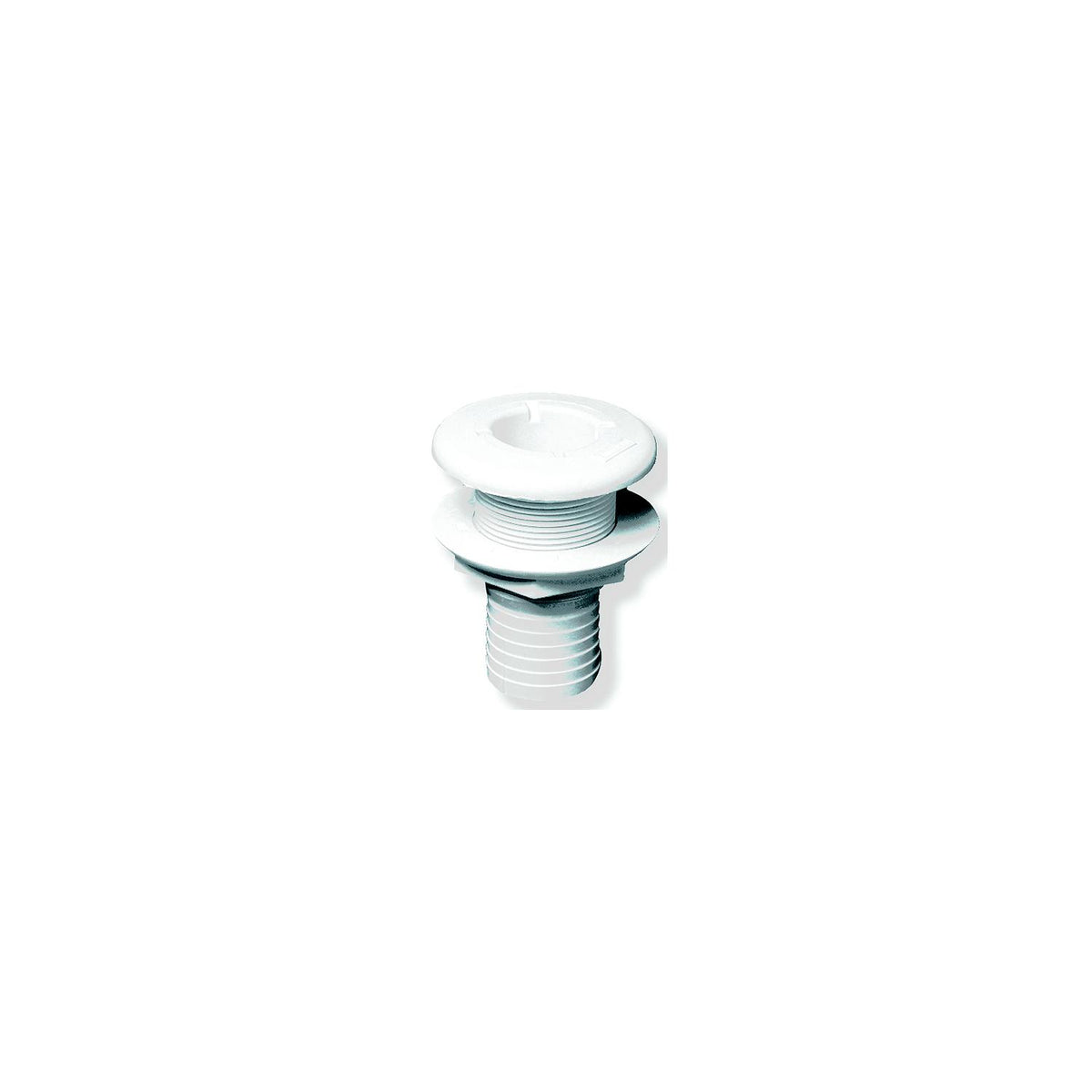 Forespar CF253S Marelon Hose Tailpipe Mushroom Head Thru Hull w/Nut & Screen, White -Modern Boat Sales & Service