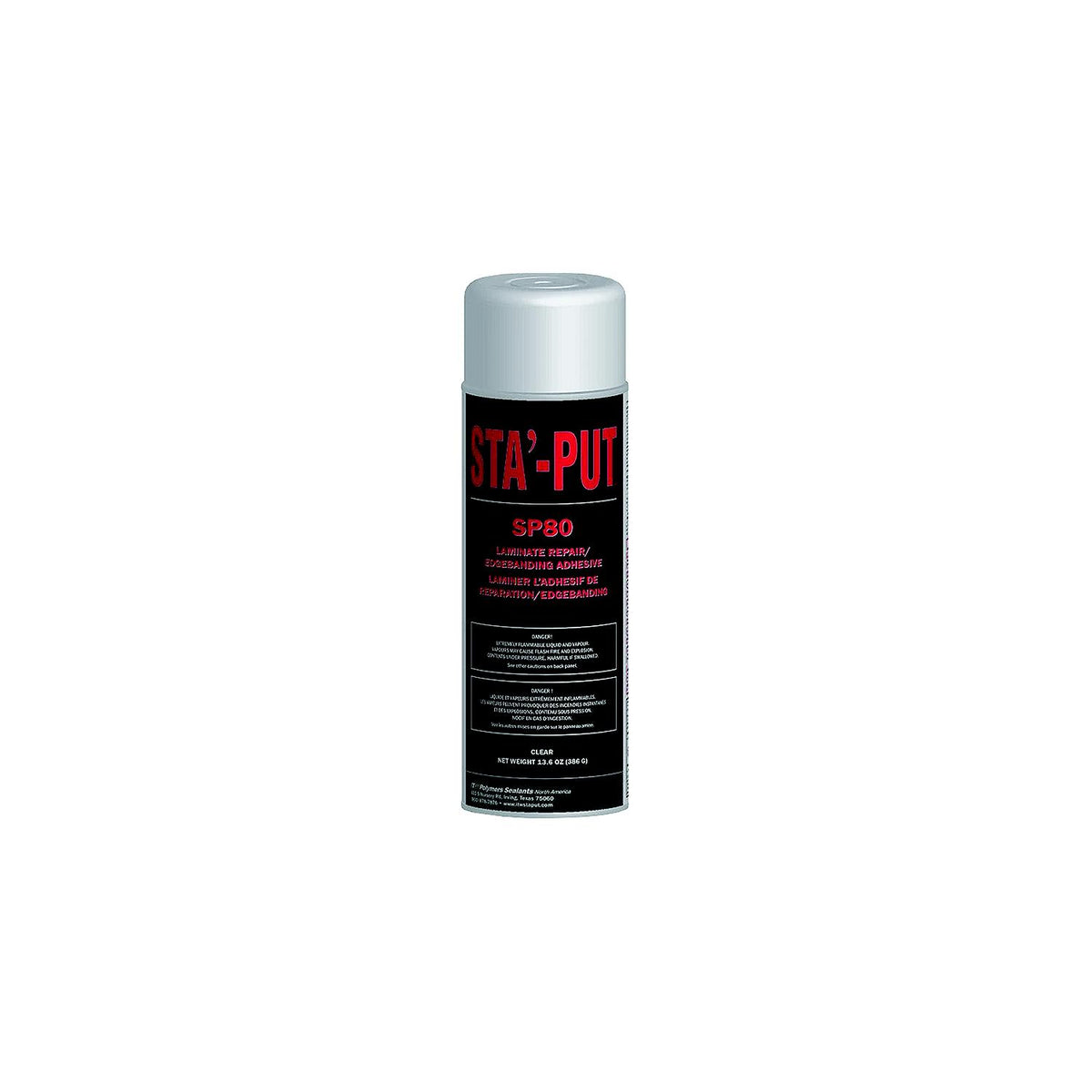 AP Products 001SP8013C Sta'Put Spray Adhesive, Clear, 13.6 oz. -Modern Boat Sales & Service