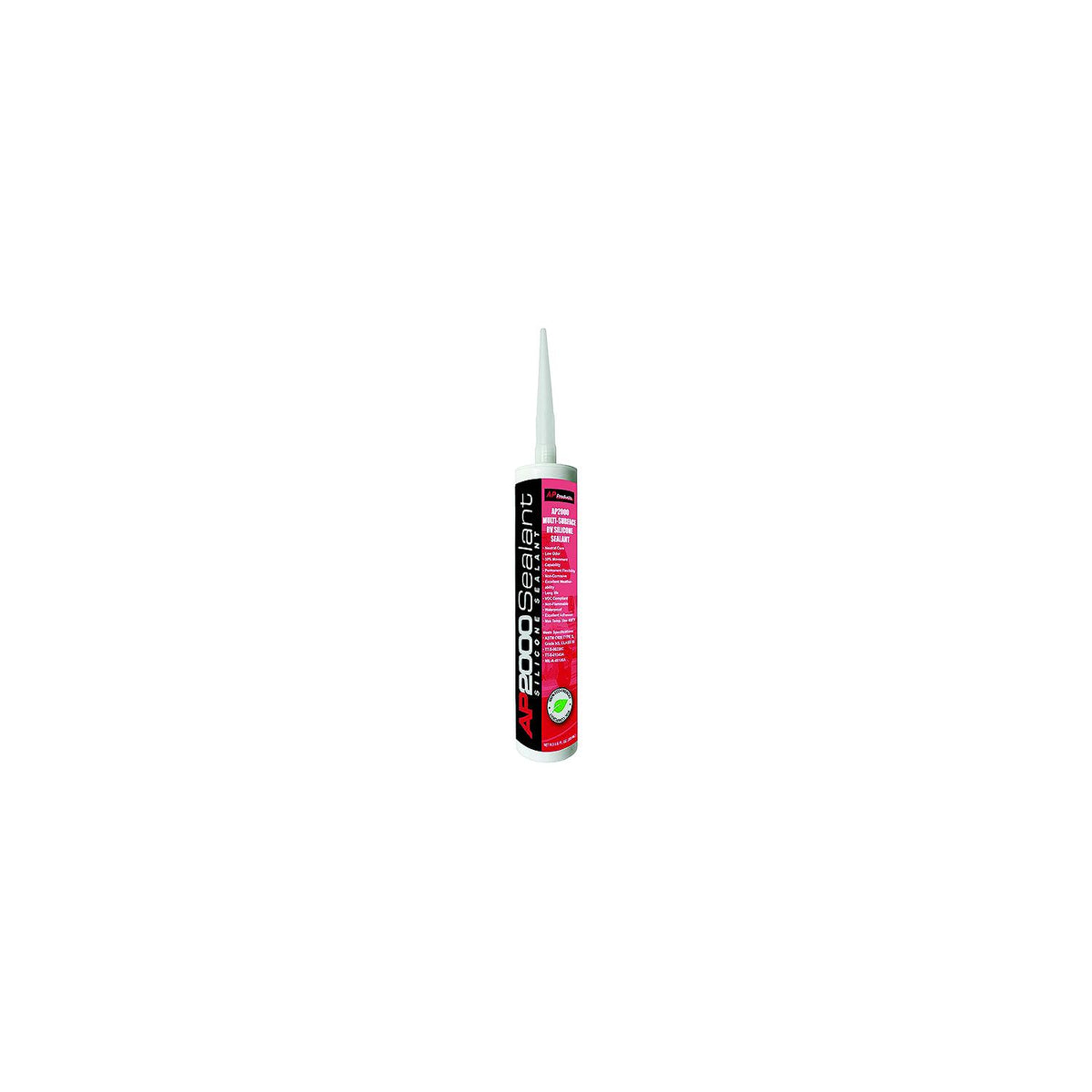 AP Products 0172001 Advanced Neutral Cure Silicone Sealant, Clear, 10.3 oz -Modern Boat Sales & Service