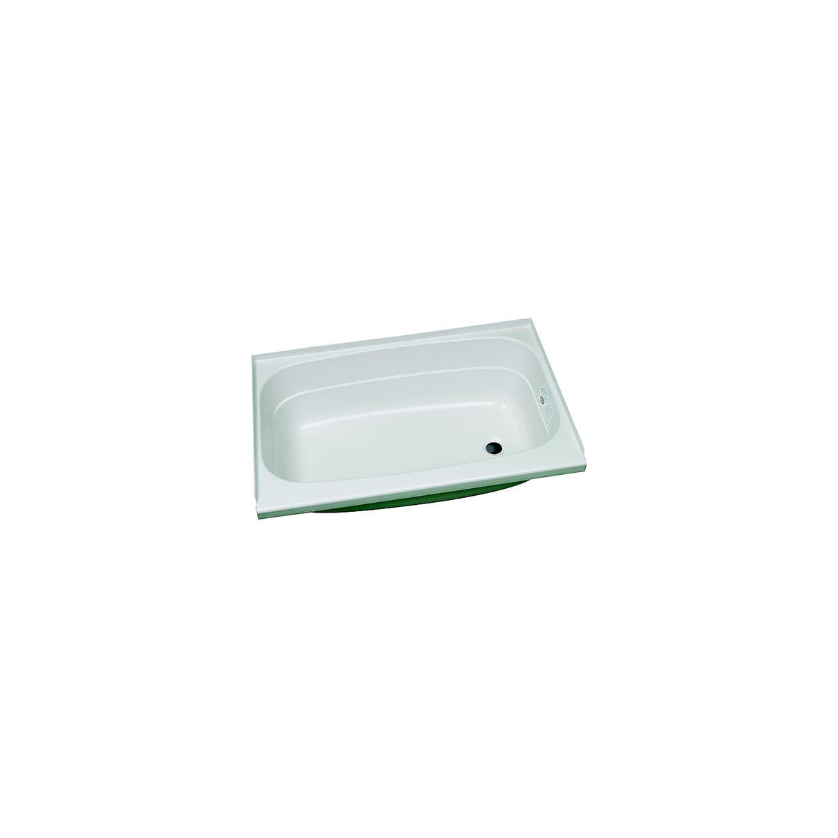 Specialty Recreation Right Drain Bathtub, 24" x 36", White -Modern Boat Sales & Service