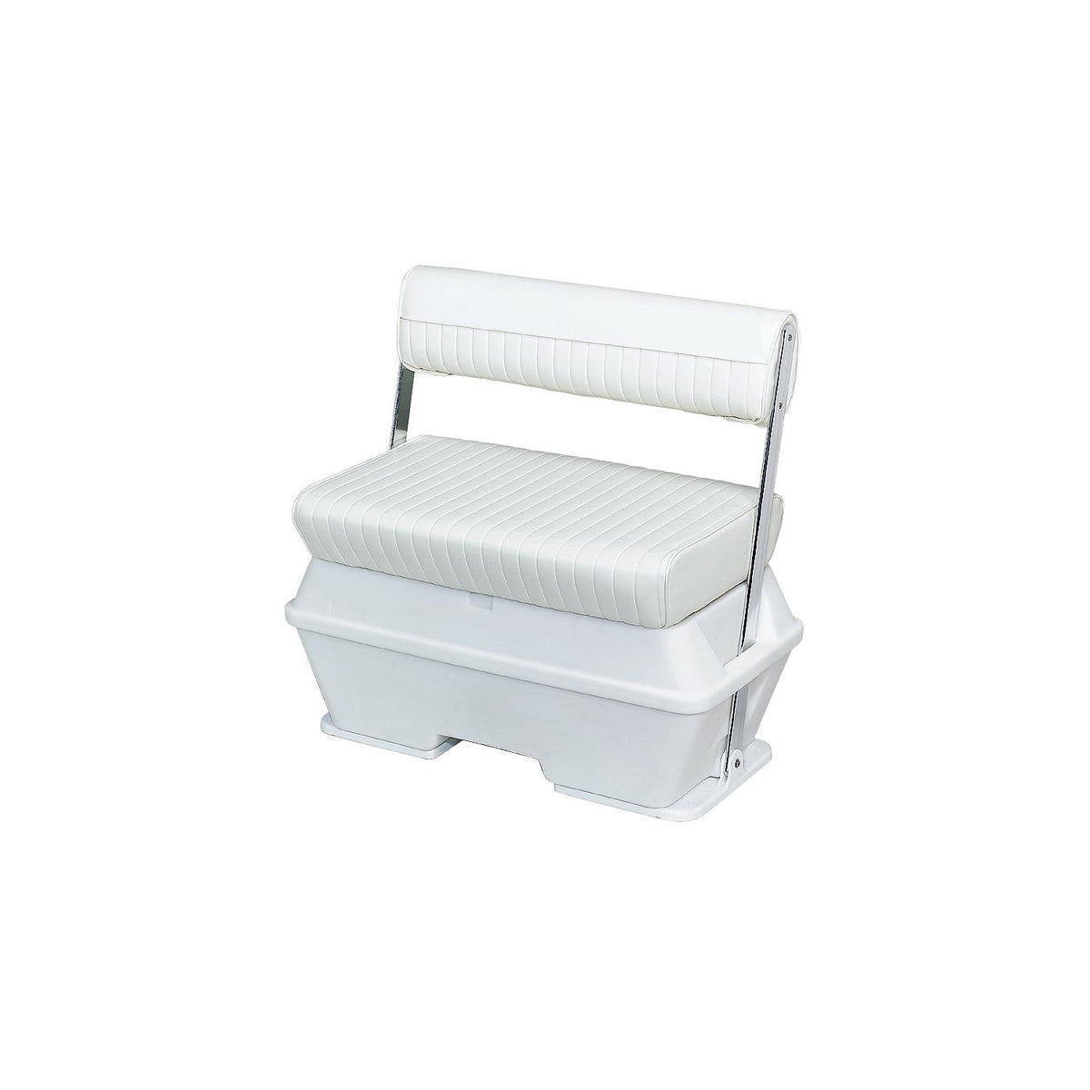 Swingback Cooler Seat w/Aluminum Arms & Premium Fabric -Modern Boat Sales & Service