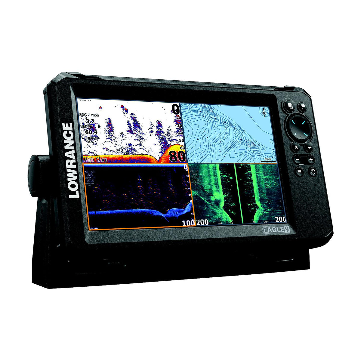 Lowrance 00016229001 Eagle 9 TripleShot™ w/C-MAP® DISCOVER™ US/CA -Modern Boat Sales & Service