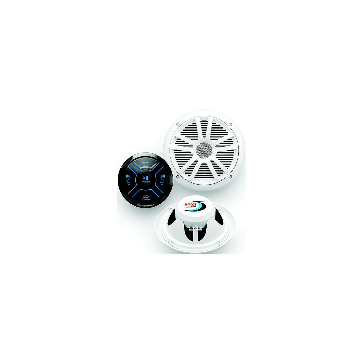 Boss Audio MG150W6 Bluetooth® Gauge Receiver Package w/ 6.5" Marine Speakers -Modern Boat Sales & Service