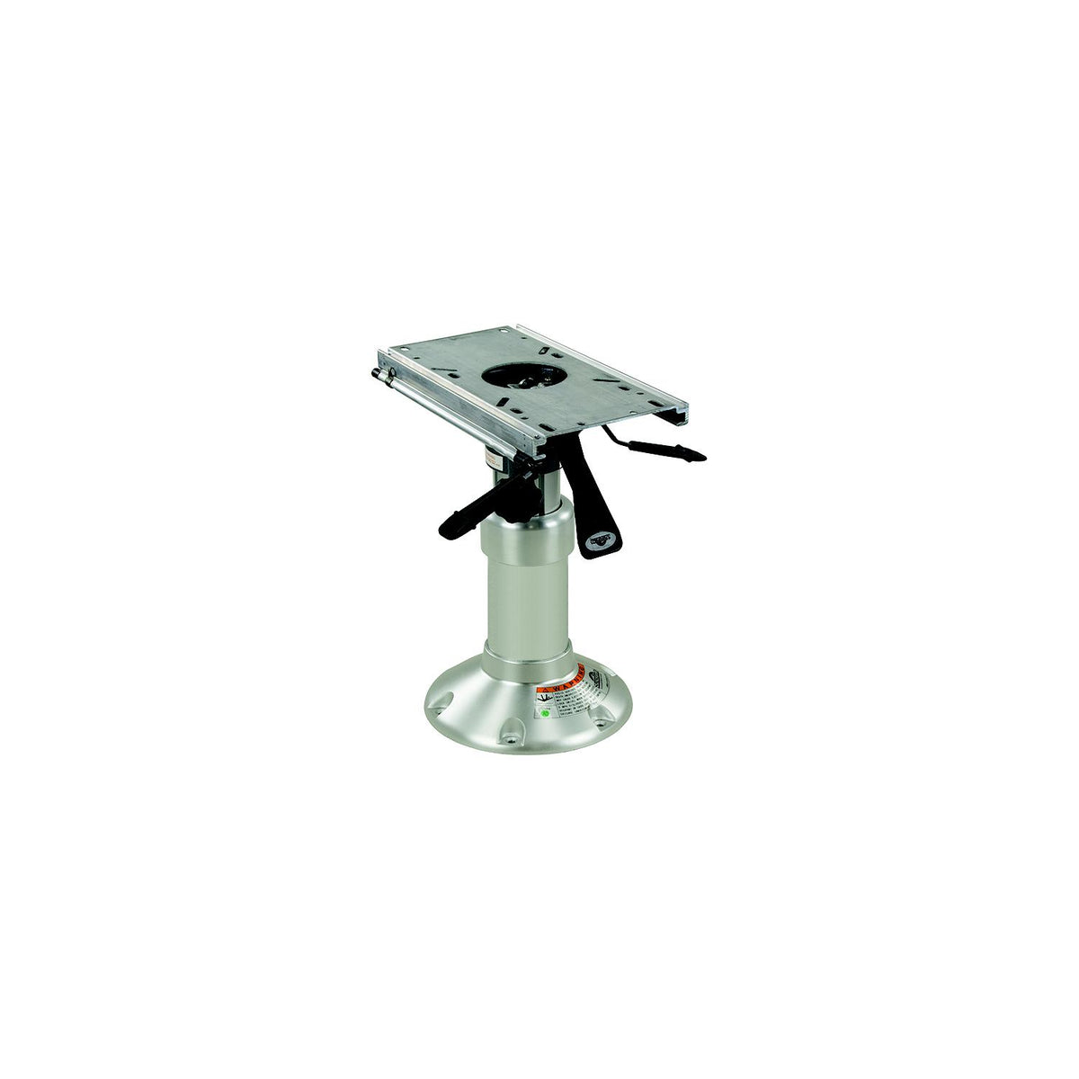 Springfield 1250301 2-7/8" Series Heavy-Duty Mainstay Pedestal Package 14.5" to 20" With 9" Base (Includes Base, Post and Slide & Swivel) -Modern Boat Sales & Service