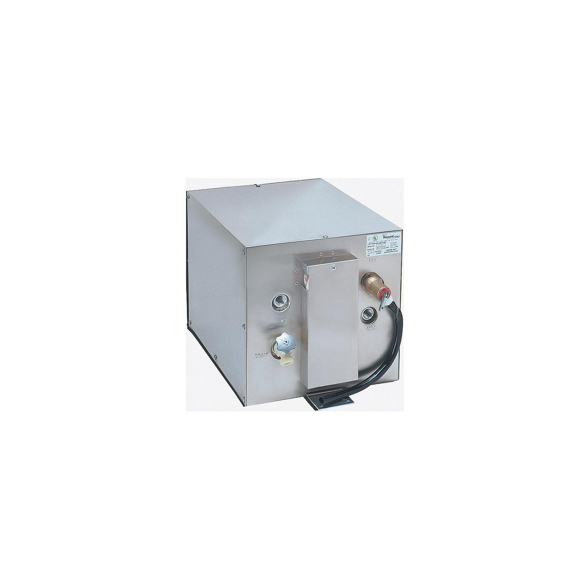 Seaward S1100 120V AC 11 Gallon Water Heater With Rear Heat Exchanger, Galvanized Steel Exterior -Modern Boat Sales & Service