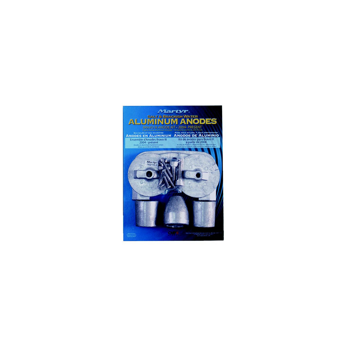 Bravo III Anode Kit - Zinc -Modern Boat Sales & Service