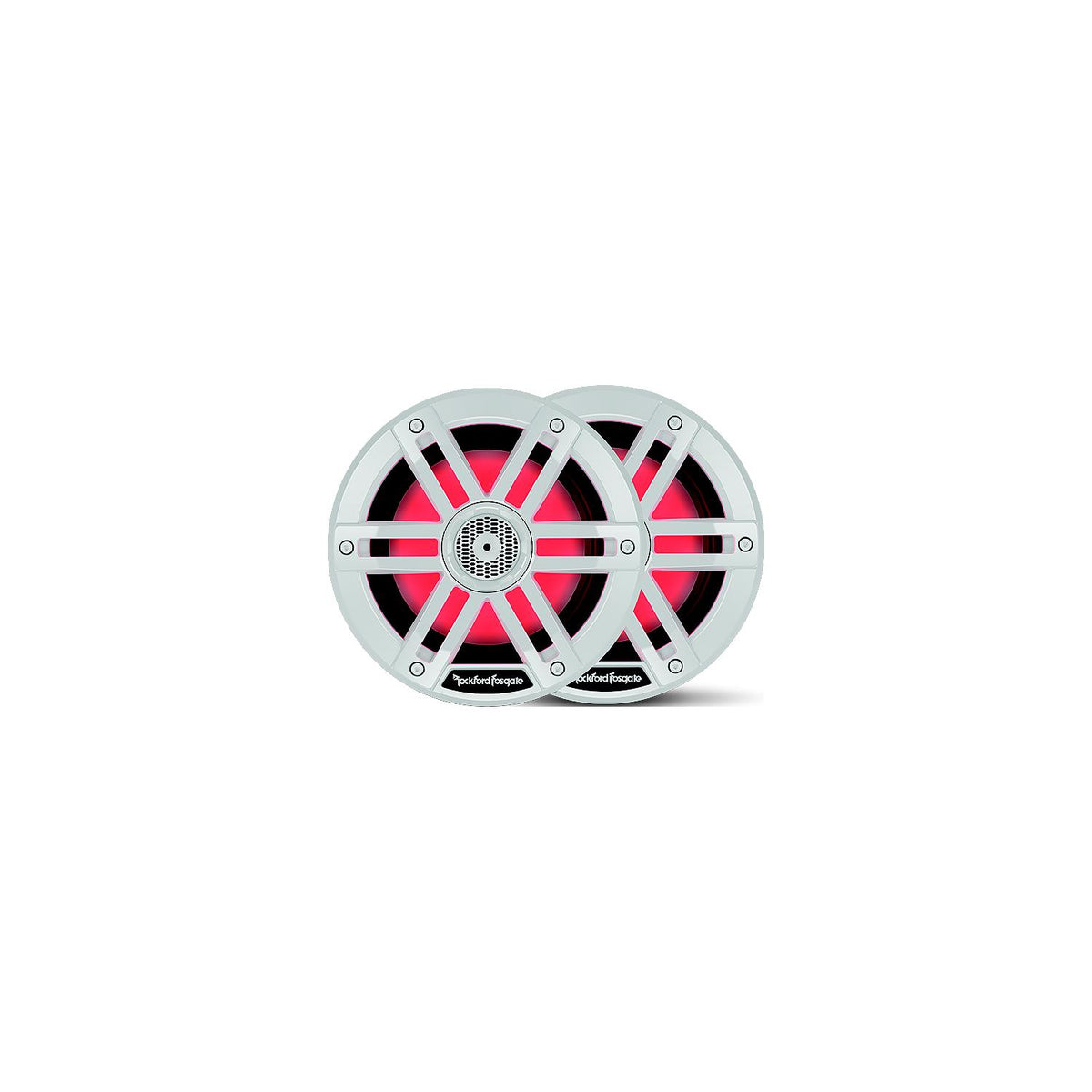 Rockford Fosgate M165 Color Optixâ„¢ Marine 2-Way Speakers, 6.5" White -Modern Boat Sales & Service