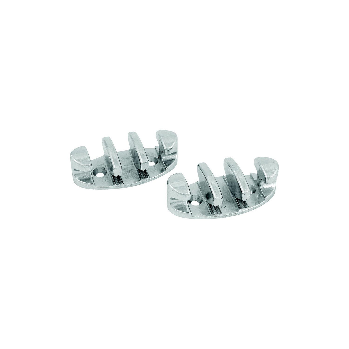 Attwood 3" Zig-Zag Cleat, Zinc Plated (2 Per Pack) -Modern Boat Sales & Service
