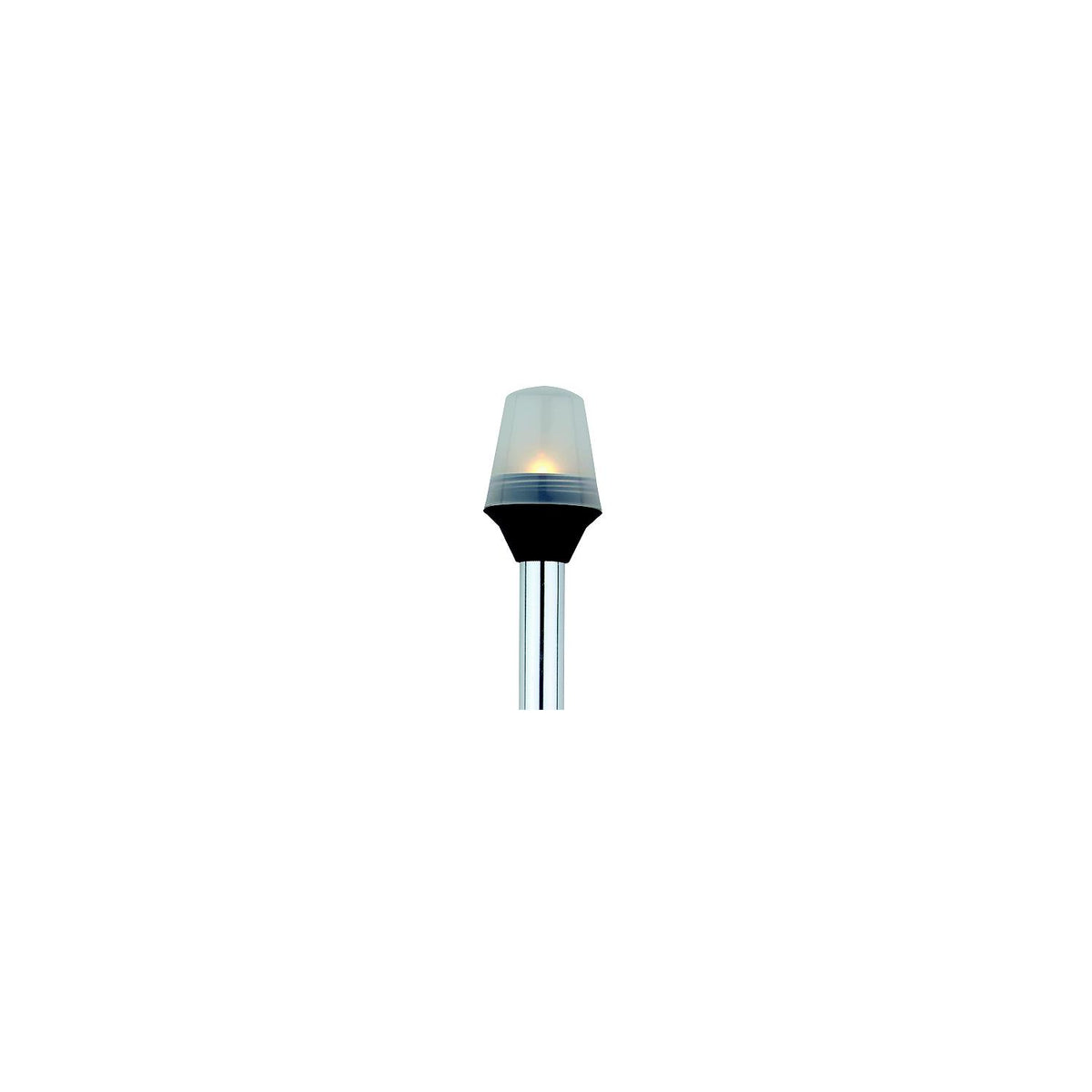 Attwood All-Round Pole Light With Fixed Base 8",Globe Style -Modern Boat Sales & Service