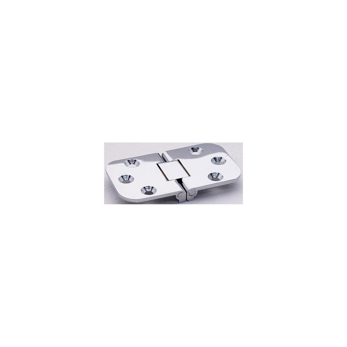 Attwood Flush Hinge, Square End, Stamped Stainless Steel 2-3/4" x 1-9/16" -Modern Boat Sales & Service