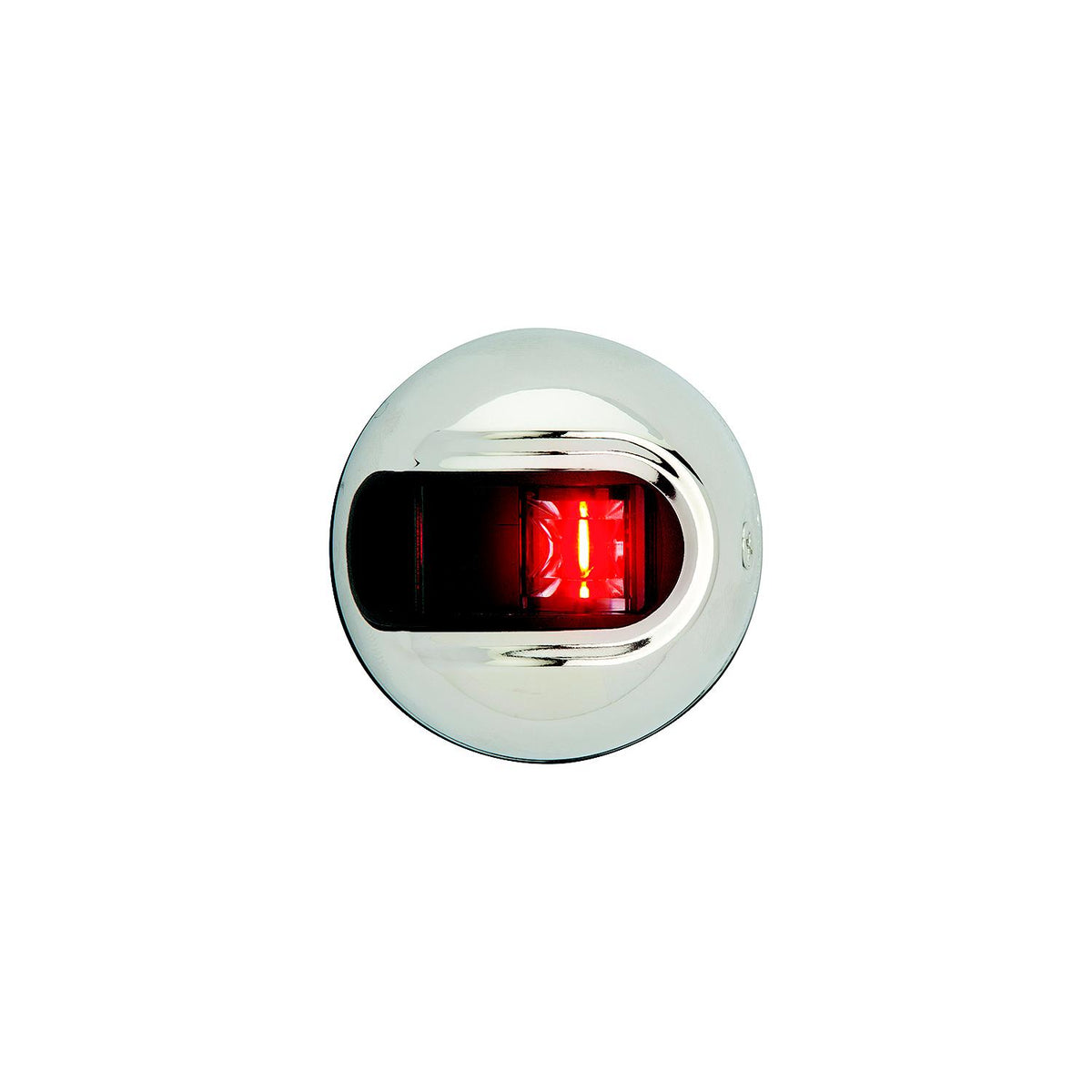 Attwood LightArmor LED Vertical Surface Mount Port Side Light, Round -Modern Boat Sales & Service