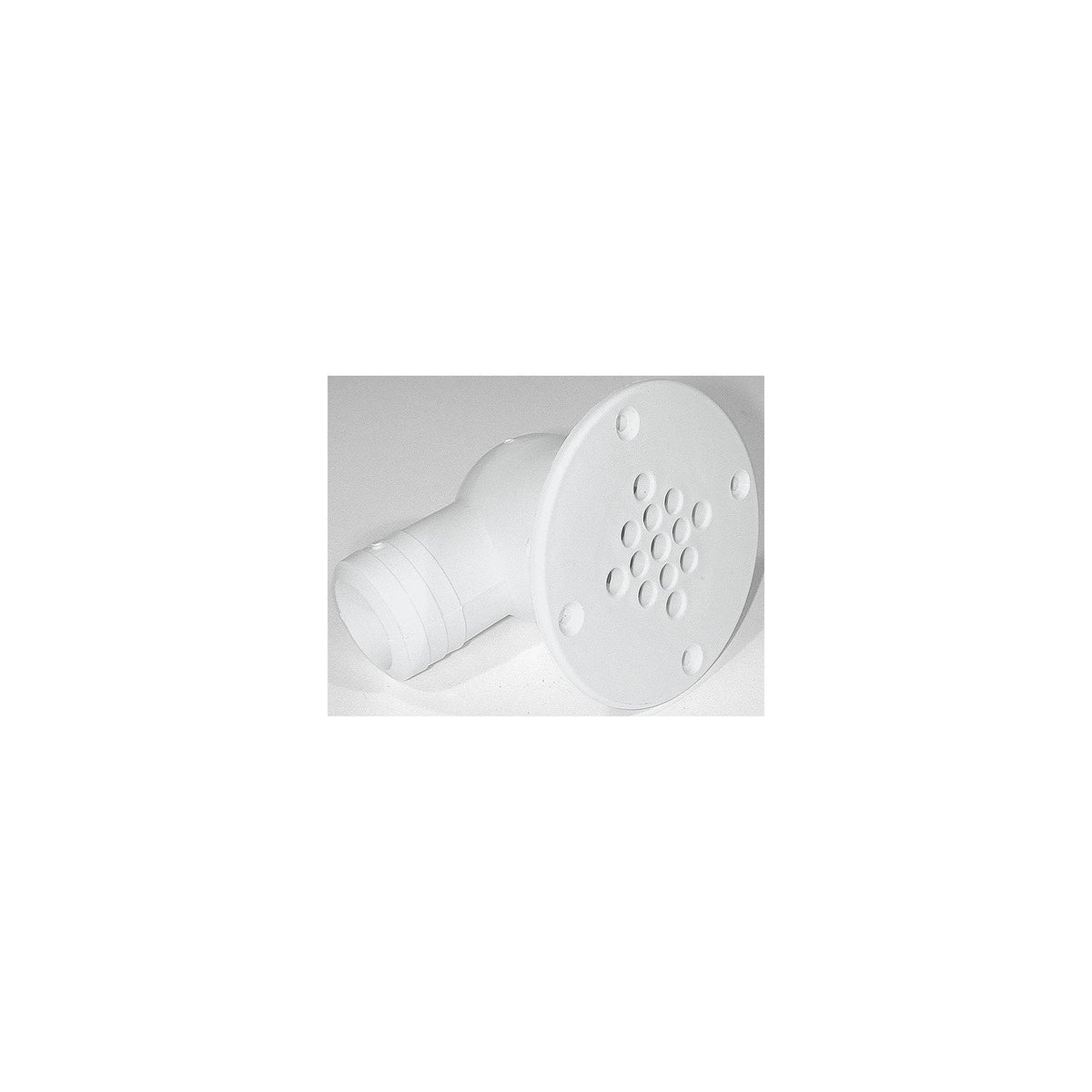 T-H Marine Cockpit Scupper Drain 90 Degree Outlet 1-1/2", White -Modern Boat Sales & Service