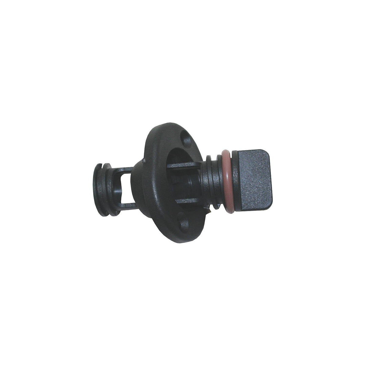 T-H Marine Drain Plug Fits 1" Hose, Black -Modern Boat Sales & Service