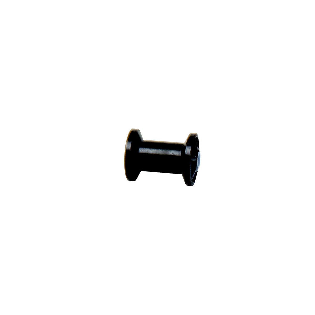 Tie Down Engineering Hull Sav'r Black Spool Rubber Roller. Size 4" with 1/2" hole. -Modern Boat Sales & Service