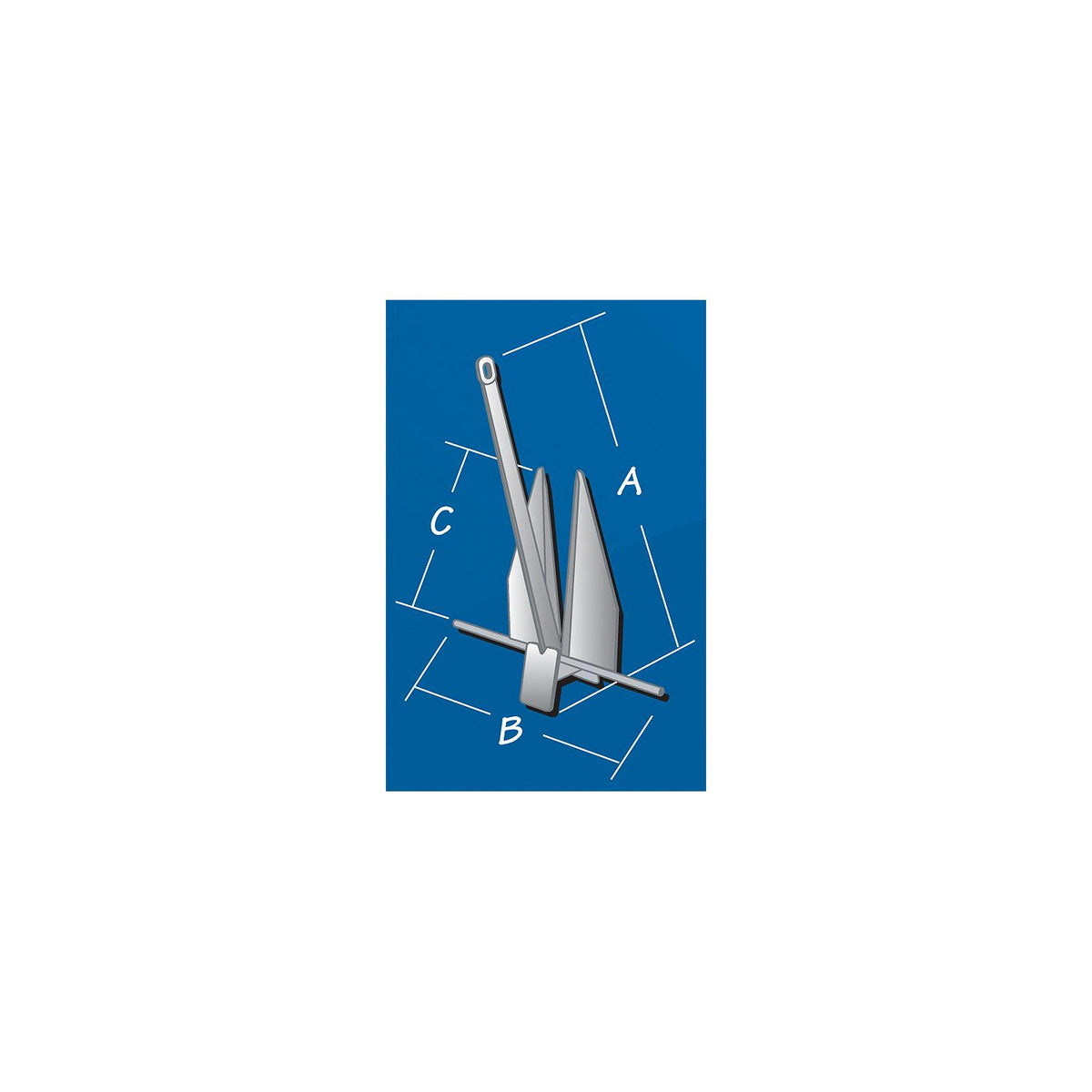 Tie Down Engineering Danforth Hi-Tensile Anchor -Modern Boat Sales & Service