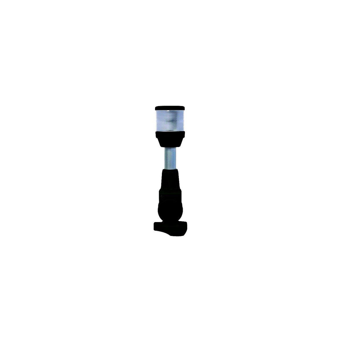 Hella 2 NM 12V All Round White Anchor Lamp With Fold Down Pole Mount, 8"H -Modern Boat Sales & Service