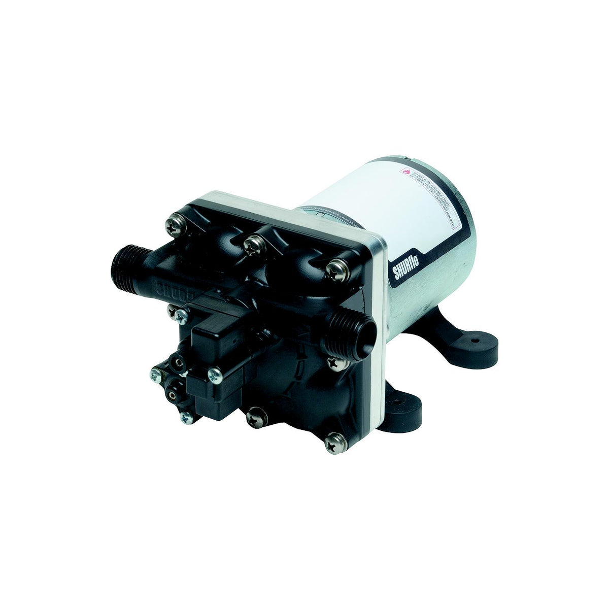 SHURFLO 4008101E65 Revolution Self-Priming 3 GPM 55 PSI 12V Fresh Water RV Pump -Modern Boat Sales & Service