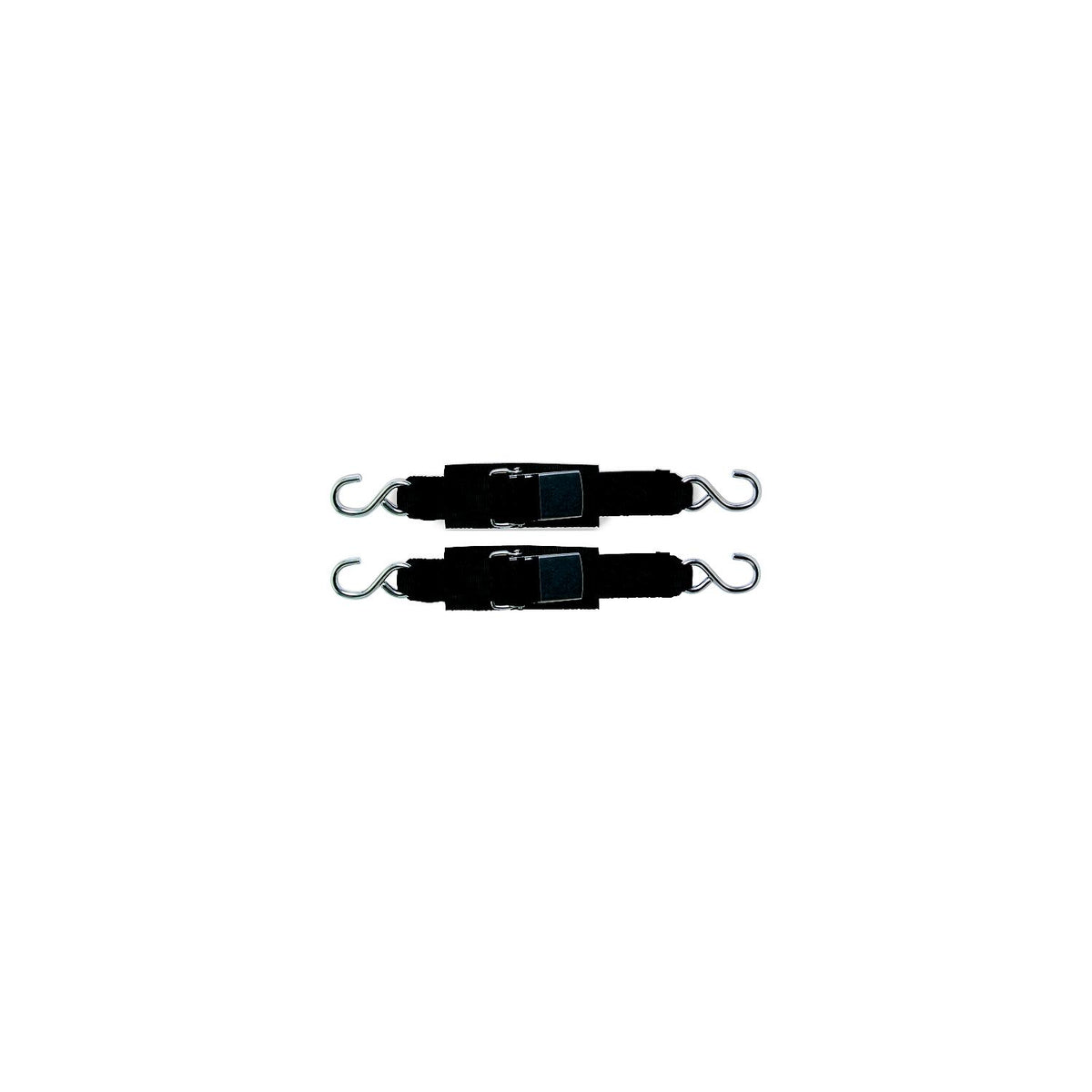 BoatBuckle F12066 Stainless Steel Kwik-Lok Transom Tie-Downs, 2" x 4', 2/pk, 12 packs/case -Modern Boat Sales & Service
