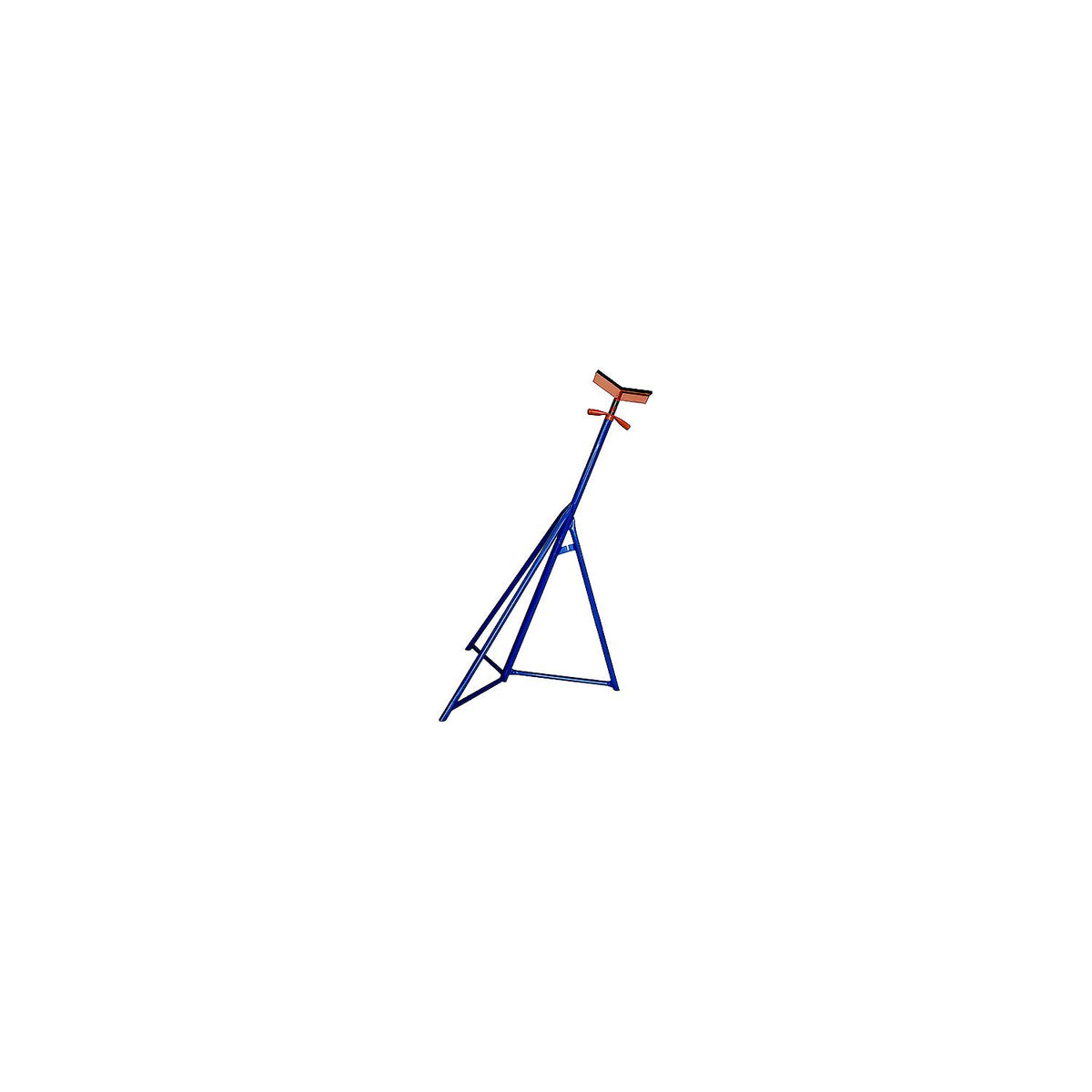 Sailboat Stand w/Orange V-Top 79"-96" -Modern Boat Sales & Service