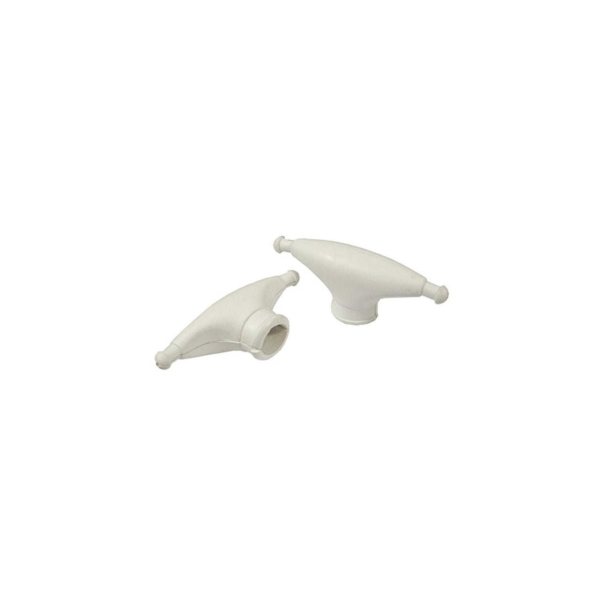Taylor Rubber Spreader Boots - White (Sold in Pairs) -Modern Boat Sales & Service