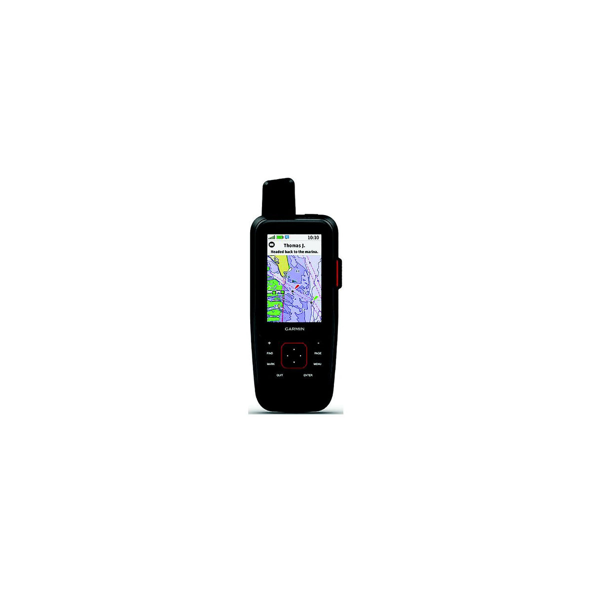 Garmin 0100223602 GPSMAP® 86sci Floating Handheld GPS w/BlueChart® g3 Coastal Charts & Iridium® Satellite Communication Ability -Modern Boat Sales & Service
