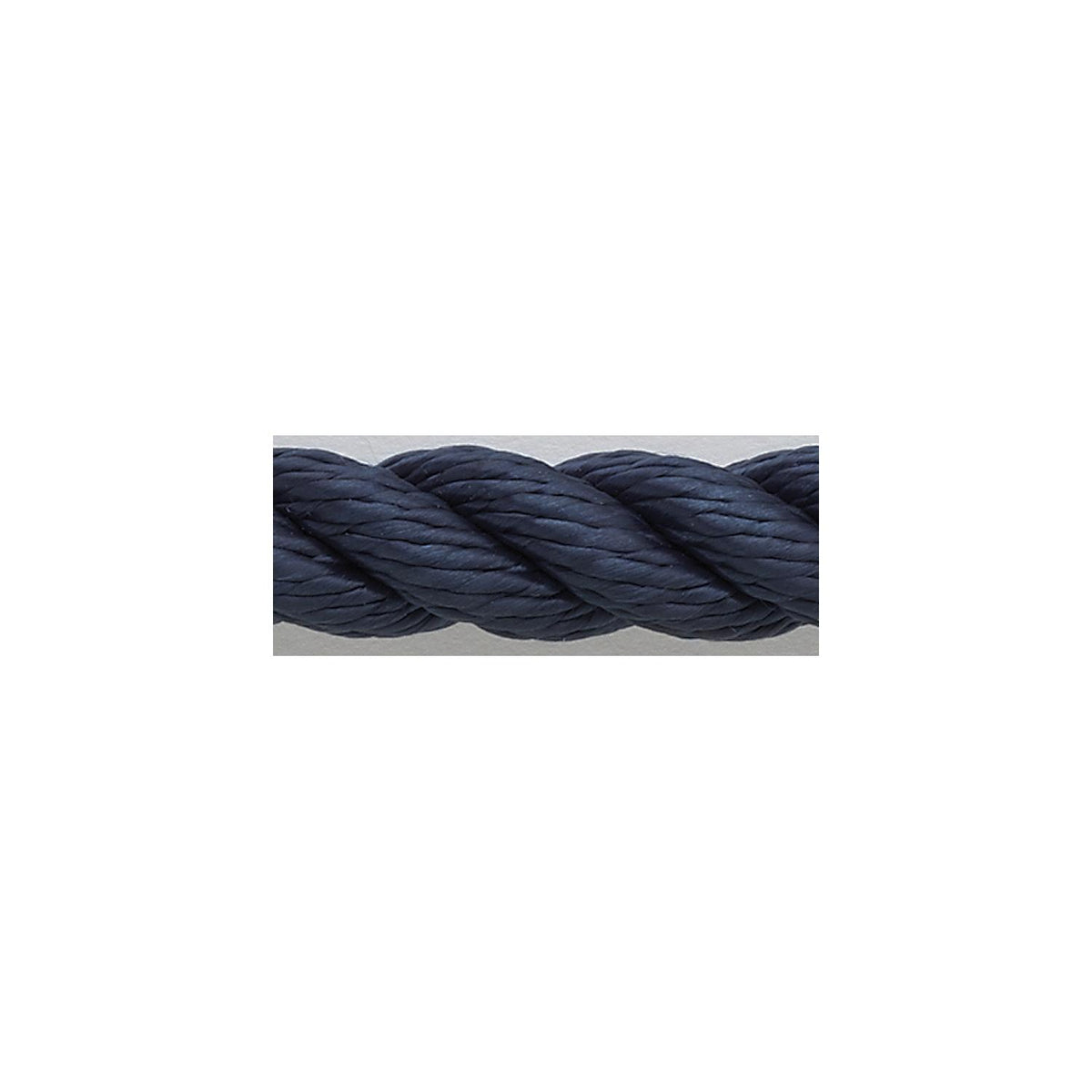 3 Strand Nylon Dockline, 1/2 x 25 Navy -Modern Boat Sales & Service