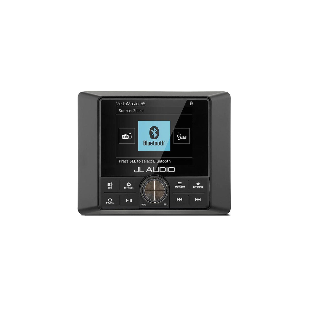 JL Audio 0100336500 MM55 MediaMaster® 55 Stereo, Full-Color LCD Display -Modern Boat Sales & Service