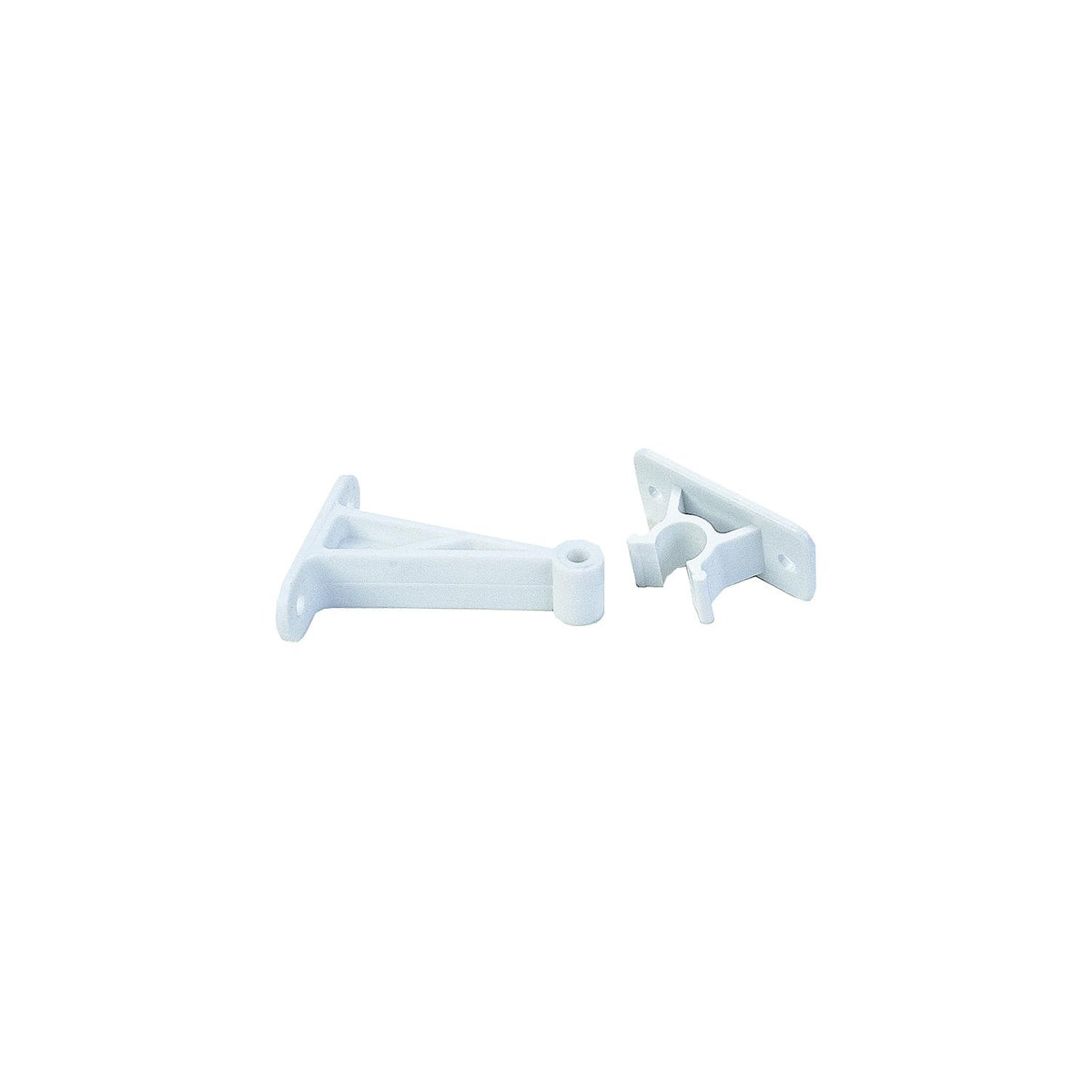 JR Products C-Clip Style Door Holder - Plastic, 5-1/2" Polar White -Modern Boat Sales & Service