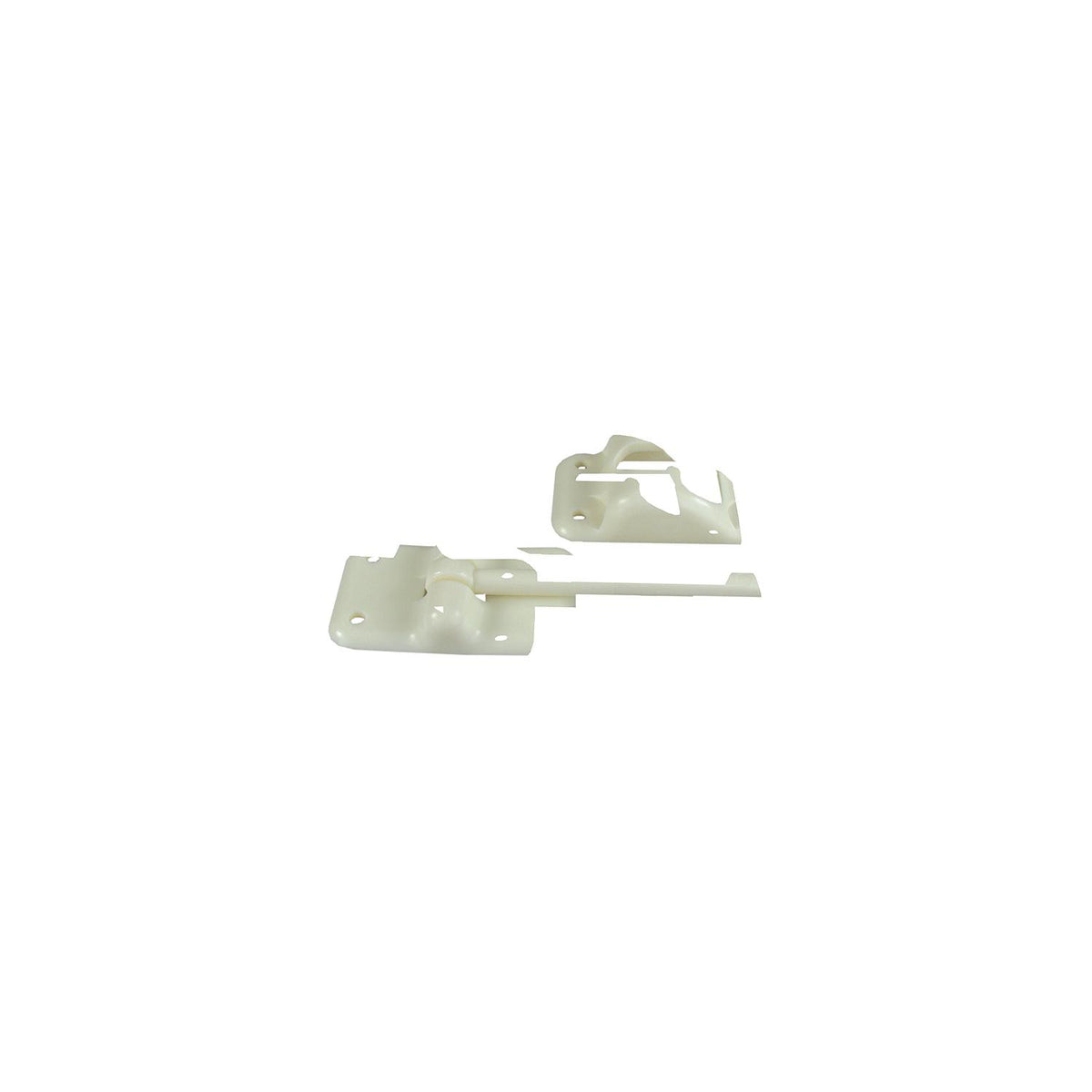 JR Products Plastic T-Style Door Holder, 3.5" Colonial White -Modern Boat Sales & Service
