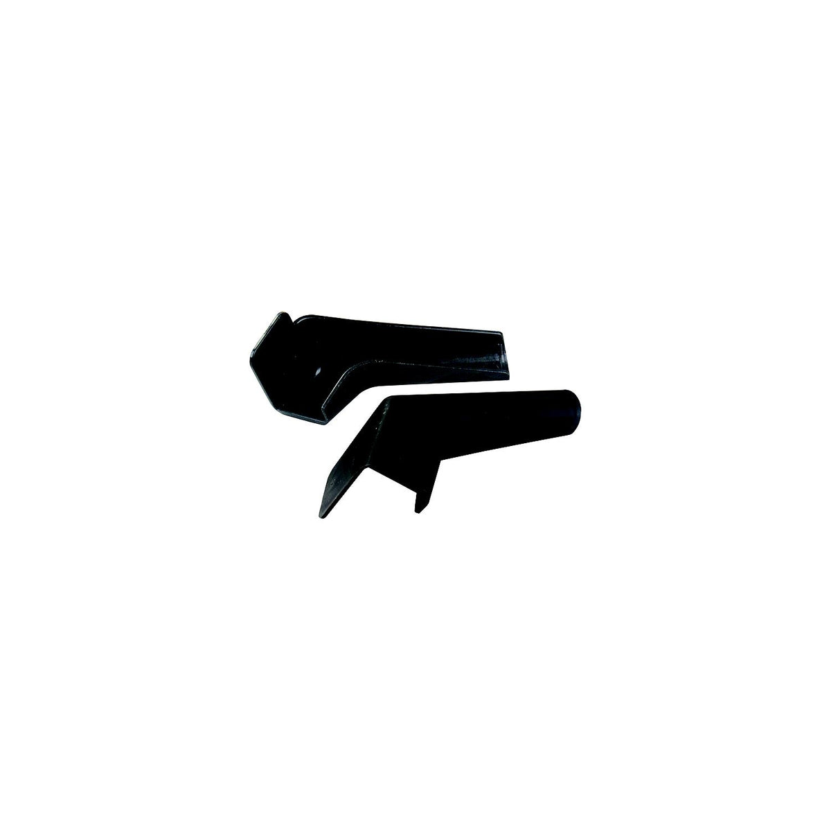 JR Products 655FLEXBKA Flexible Rain Gutter Spouts, Black, pr. -Modern Boat Sales & Service