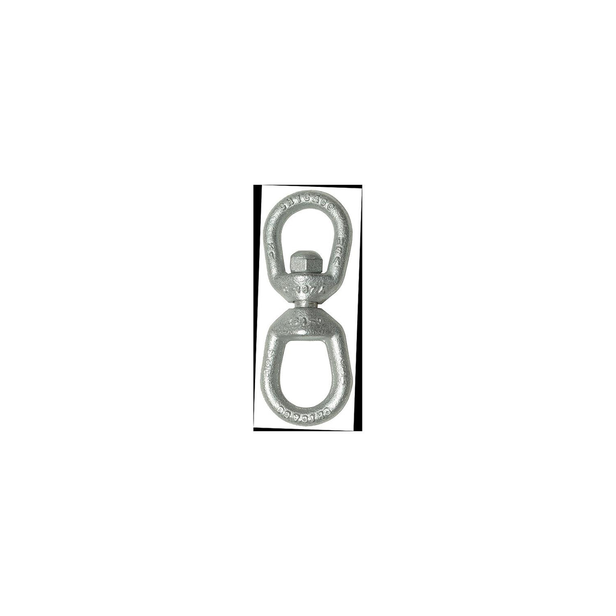 Chicago 215251 Galvanized Eye & Eye Swivel, 5/8", 2.6 Tons -Modern Boat Sales & Service