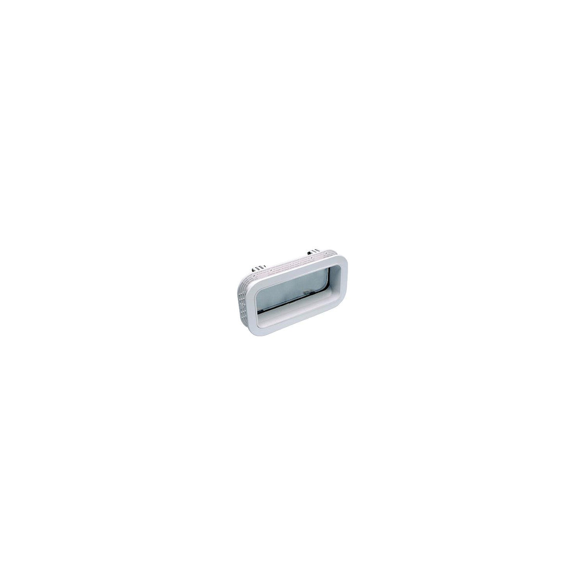 Beckson PO714-WC-10 Self-Drainâ„¢ Opening Port, White w/Clear Lens -Modern Boat Sales & Service
