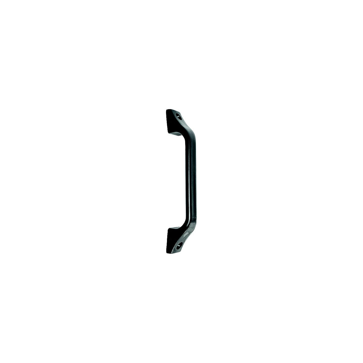 Grab Handle - Plastic - Black. 9-1/2" overall; 7-7/8" Screw hole to screw hole center -Modern Boat Sales & Service