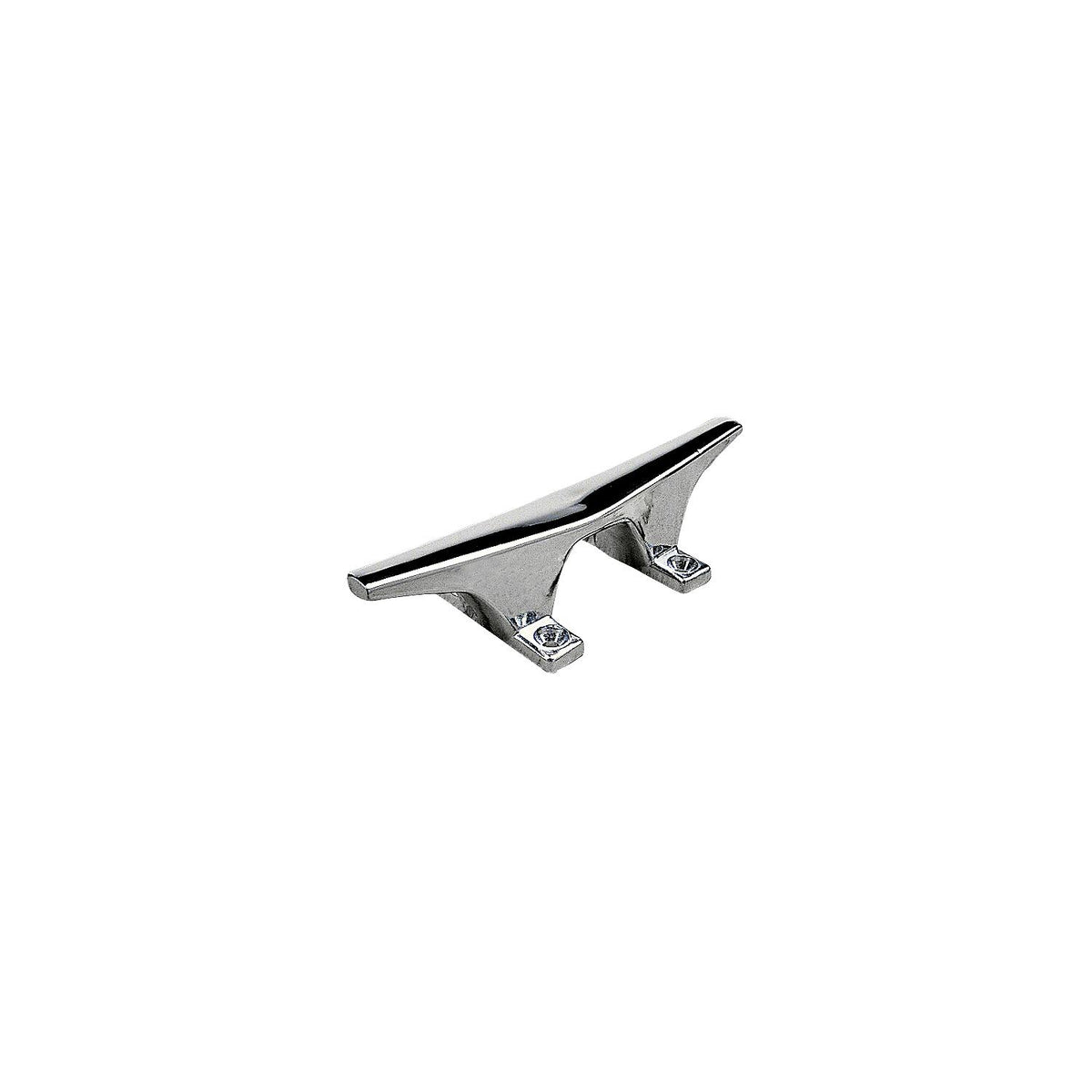 Sea-Dog 0441041 4-Hole Cleat, Chrome Zinc, 4-1/2", Carded -Modern Boat Sales & Service