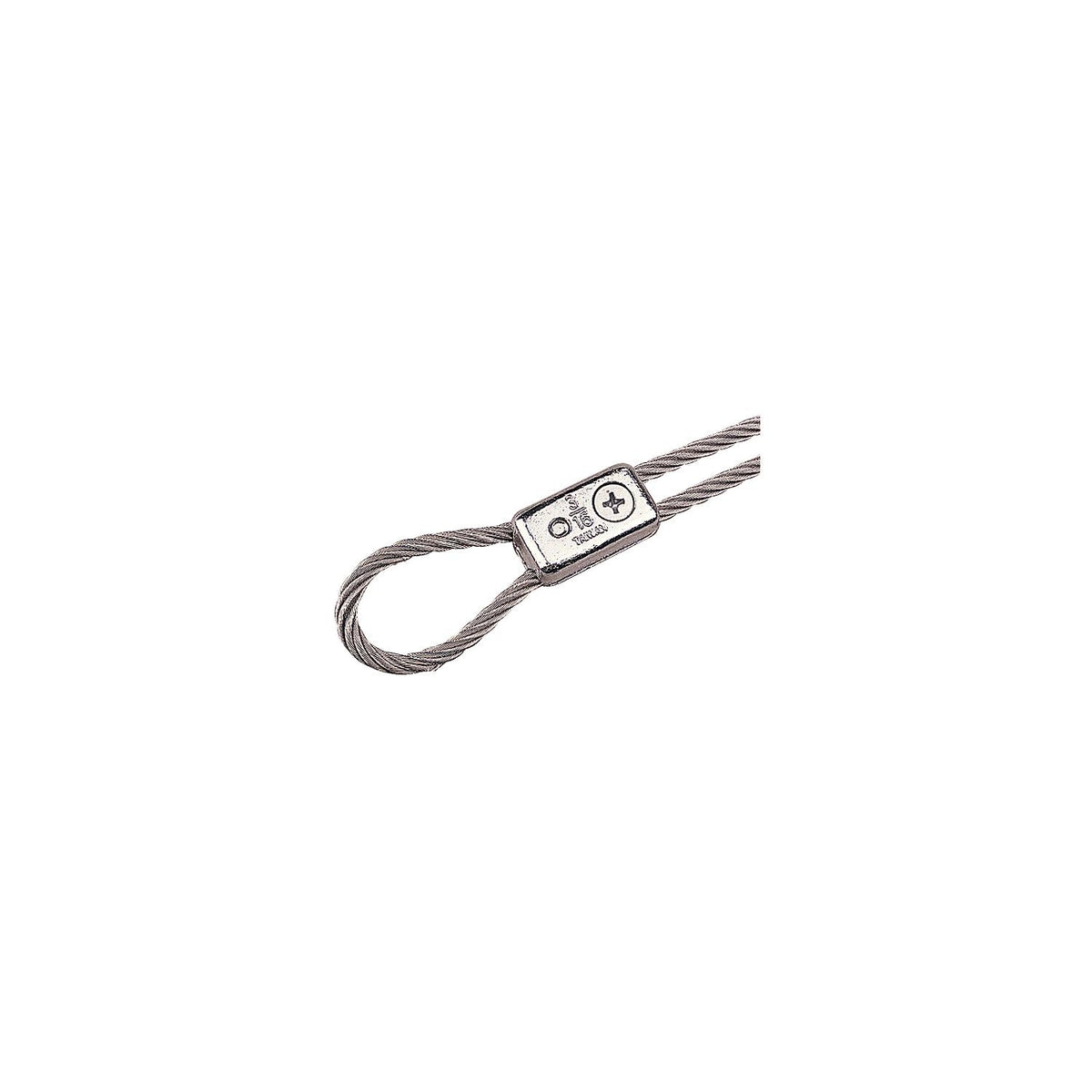 Chrome Plated Zinc Cable Clamp, Bulk -Modern Boat Sales & Service