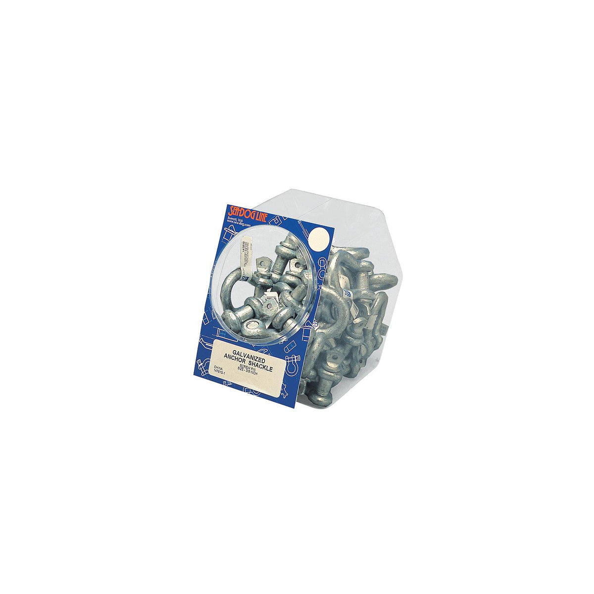 3/8" Galvanized Anchor Shackles, 30 Pieces -Modern Boat Sales & Service