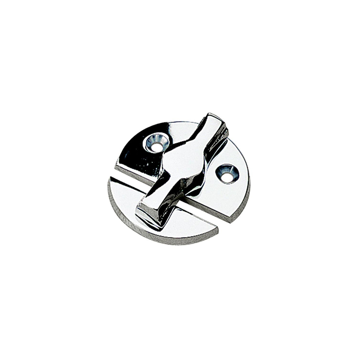 Sea-Dog 2223601 Door Stop Button, A=1-3/16" , B=1/2" C=1", D=1-3/4", E= 1-11/16" Chrome -Modern Boat Sales & Service
