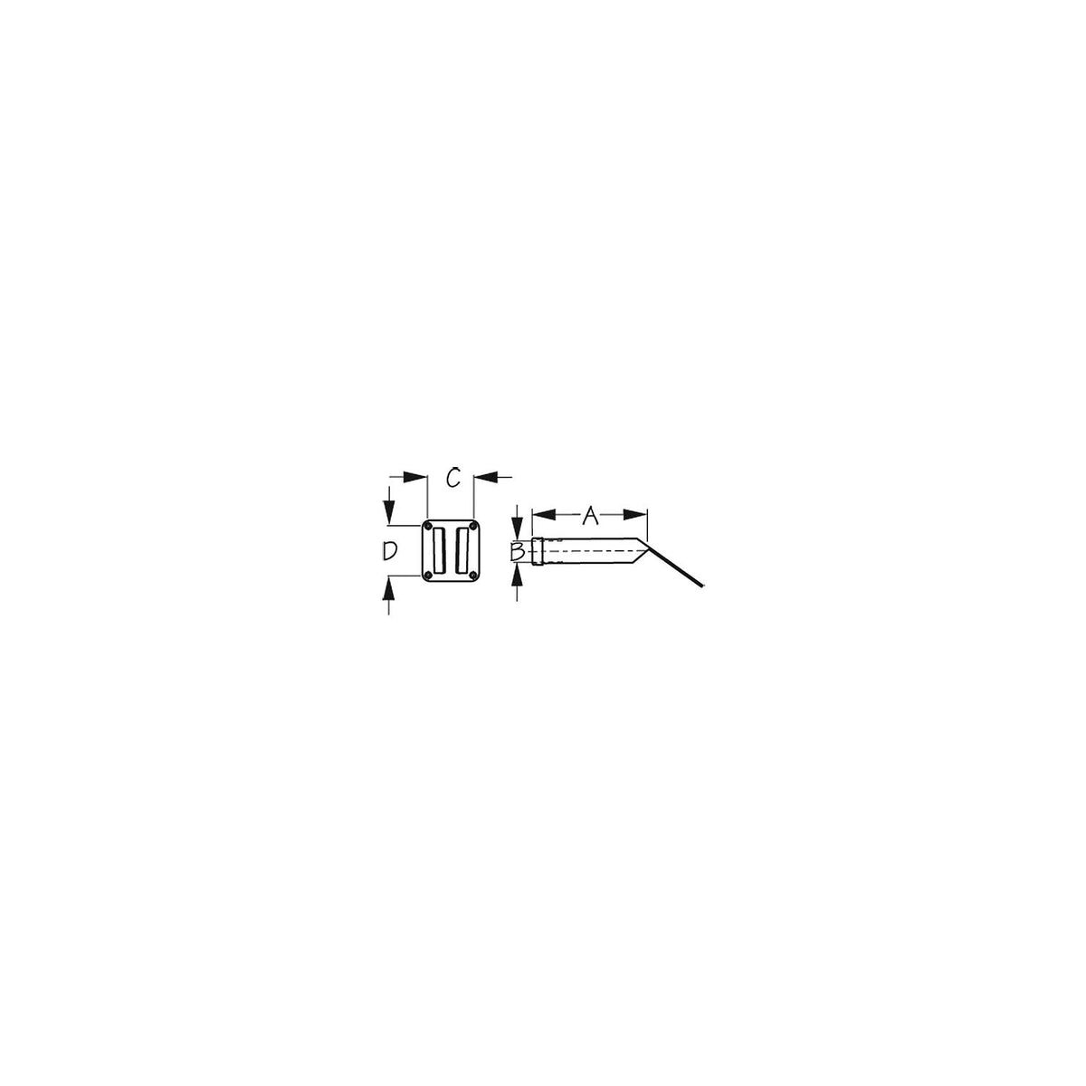 SeaDog 325190 Side Mount 9" Rod Holder | Formed 316 Stainless | #10 Fastener -Modern Boat Sales & Service