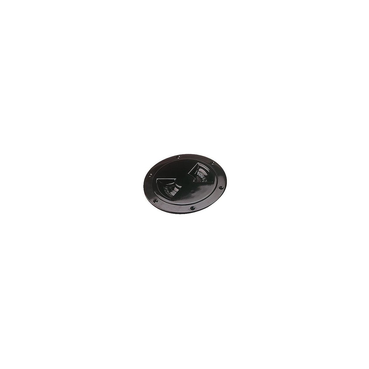 Sea-Dog 3371651 Screw Out Deck Plate, 6" Black -Modern Boat Sales & Service