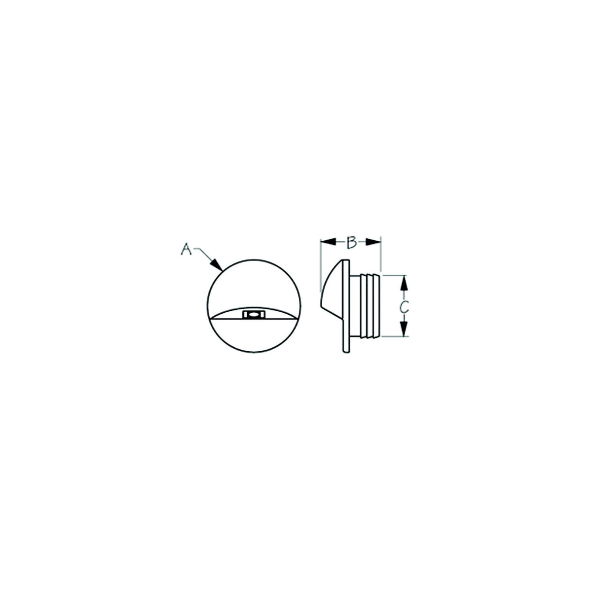 Seadog 4014121 LED Alcor Courtesy Light, White -Modern Boat Sales & Service