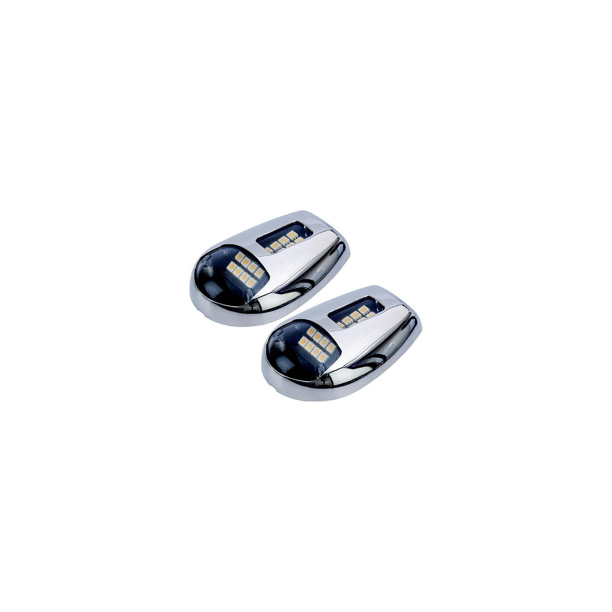 SeaDog 405950 (2) Stainless 12V 180 Lumens 32 LED Side Mount Docking Lights | #8 Fastener -Modern Boat Sales & Service