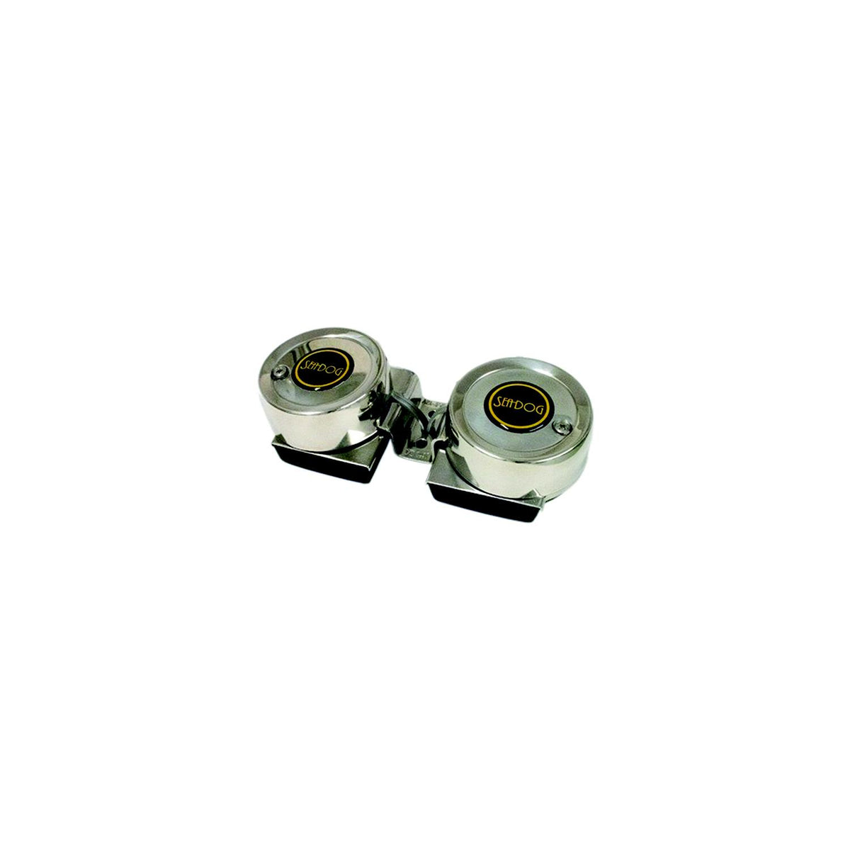 SeaDog 431125 Max Blast Twin Mini 6 Amp 12V Compact Horn | Stamped 304 Stainless Cover -Modern Boat Sales & Service