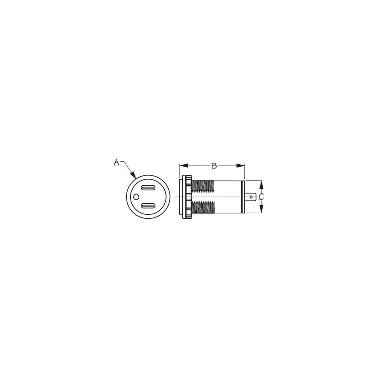 Sea-Dog 4265221 Dual USB-C Power Socket -Modern Boat Sales & Service