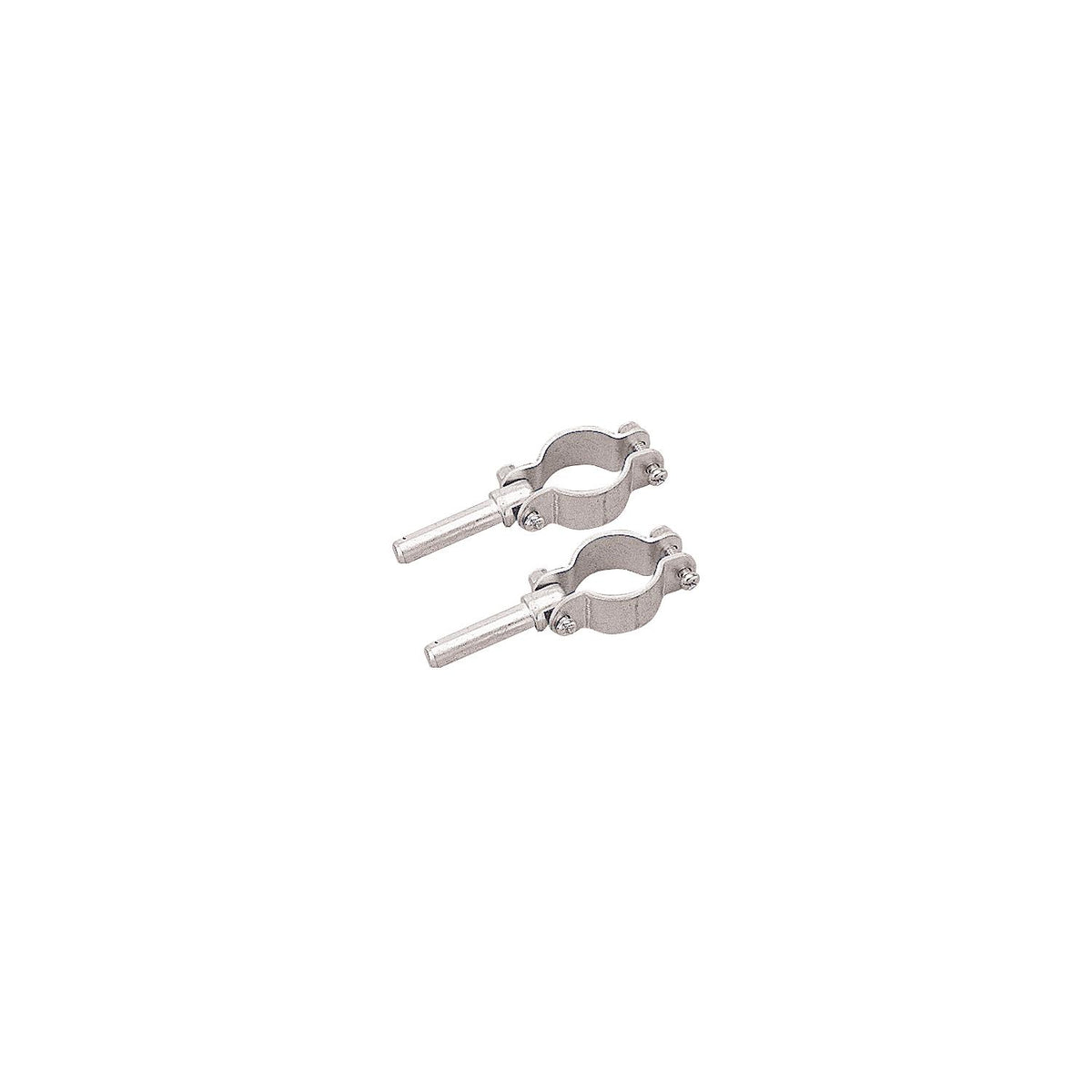 Zinc Plated Steel Clamp-On Oar Lock, Pair, 1/2" Shaft -Modern Boat Sales & Service