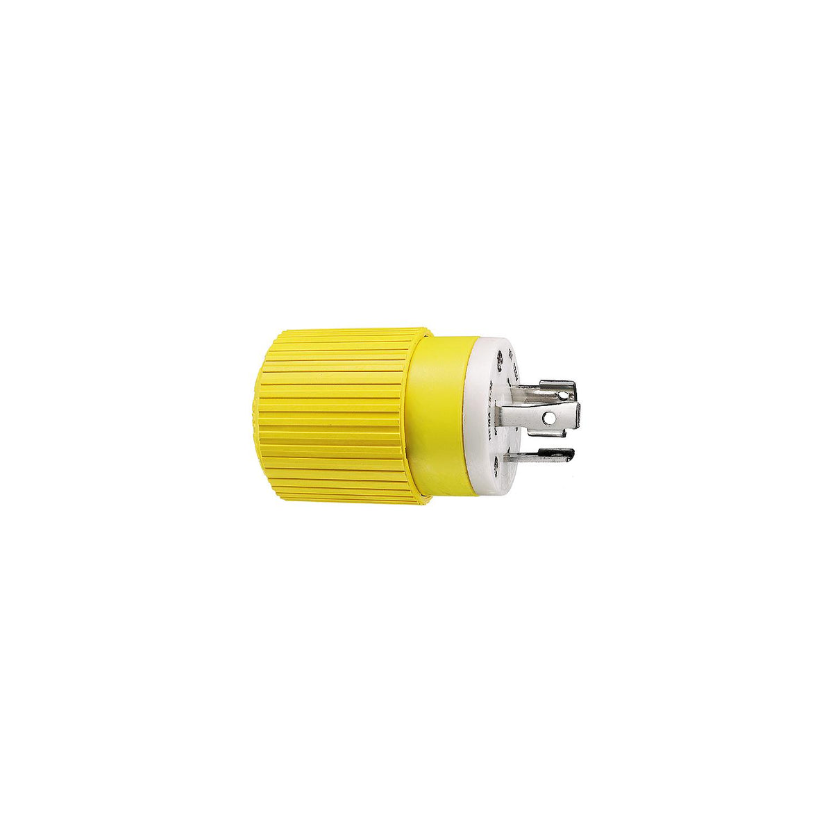 Hubbell HBL305CRP Yellow 30A 125V Locking Plug -Modern Boat Sales & Service