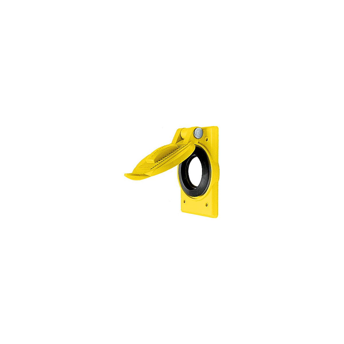 Hubbell HBL74CM25WOA Polycarbonate Spring Loaded Weatherproof Cover, Yellow -Modern Boat Sales & Service