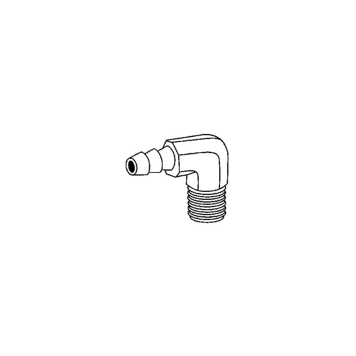Hose Barb Elbow 5/16 X 1/4 -Modern Boat Sales & Service